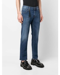 Incotex Pendant Detail Slim Fit Jeans
