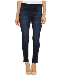 Liverpool Petite Sienna Pull On Ankle Silky Soft Denim In Dynasty Dark Jeans