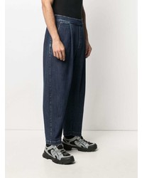 Opening Ceremony Pleat Detail Straight Leg Jeans