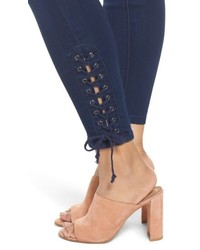 Melissa McCarthy Plus Size Seven7 Lace Up Pencil Leg Jeans