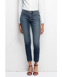 Classic Plus Size Slim Leg Crop Jeans Medium Indigo Denim20w
