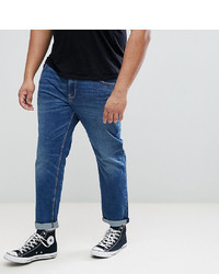 ASOS DESIGN Plus Slim Jeans In Dark Wash