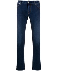 Jacob Cohen Pocket Detail Slim Fit Jeans