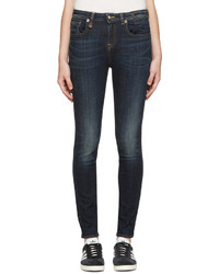 R 13 R13 Indigo Jenny Jeans