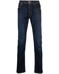 Jacob Cohen Rear Logo Patch Slim Cut Jeans