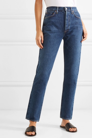 Agolde Remy High Rise Straight Leg Jeans 100 NET A PORTER.COM