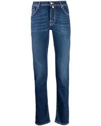 Jacob Cohen Scarf Detail Slim Fit Jeans