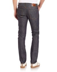 Burberry Selvedge Straight Fit Jeans