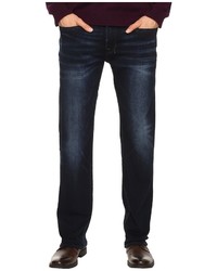 Buffalo David Bitton Six Straight Leg Jeans In Authentic And Deep Indigo Jeans