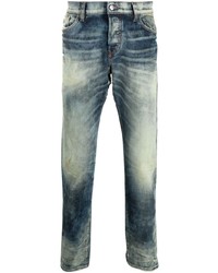 Diesel Slim D Kras Distressed Finish Jeans
