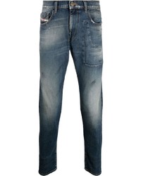 Diesel Slim D Strukt Dark Wash Jeans