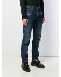 Balmain Slim Fit Biker Jeans