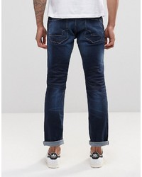 Esprit Slim Fit Jeans In Dark Blue Wash
