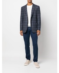 Canali Slim Fit Mid Rise Jeans