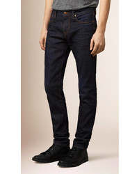 Burberry Slim Fit Resinated Jeans