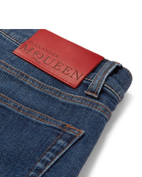Alexander McQueen Slim Fit Washed Denim Jeans