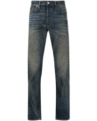 Ralph Lauren RRL Slim Fit Washed Selvedge Jeans