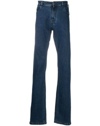 Raf Simons Slim Fit Zip Detail Jeans