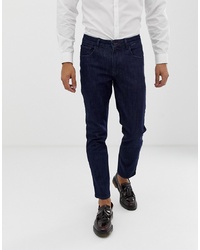 ASOS DESIGN Slim Smart Jeans In Indigo