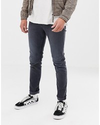 Cheap Monday Slim Tapered Jeans In Grey