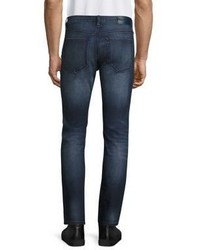 Hugo Boss Solid Cotton Jeans