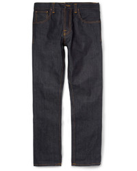 Nudie Jeans Steady Eddie Organic Dry Denim Jeans
