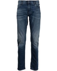 Emporio Armani Stonewashed Extra Slim Fit Jeans