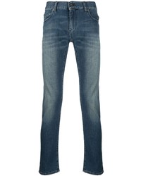 Emporio Armani Stonewashed Slim Cut Jeans