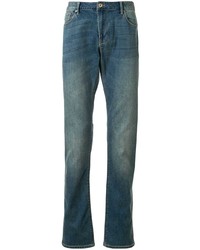 Emporio Armani Stonewashed Slim Fit Jeans