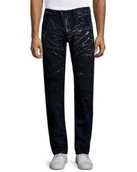 PRPS Straight Fit Moto Jeans