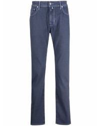 Jacob Cohen Straight Leg Bandana Jeans