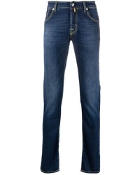 Jacob Cohen Straight Leg Cotton Jeans