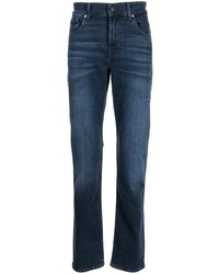 7 For All Mankind Straight Leg Cotton Jeans