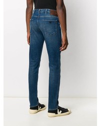 Emporio Armani Straight Leg Dark Wash Jeans