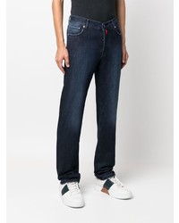 Kiton Straight Leg Denim Jeans