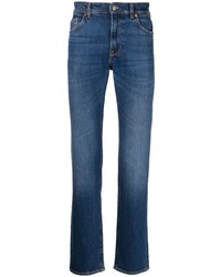 BOSS Straight Leg Denim Jeans