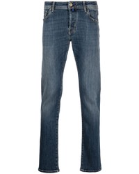 Jacob Cohen Straight Leg Low Rise Jeans