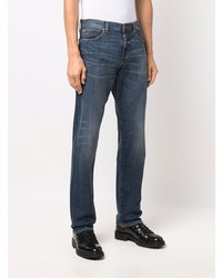 Armani Exchange Straight Leg Mid Rise Jeans