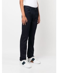 Canali Straight Leg Mid Rise Jeans