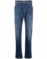 Jacob Cohen Straight Leg Mid Rise Jeans