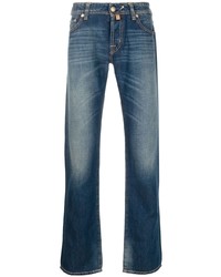 Jacob Cohen Straight Leg Mid Rise Jeans