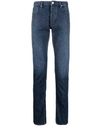 Emporio Armani Straight Leg Mid Rise Jeans