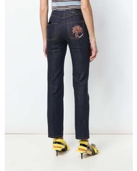 Fendi Straight Leg Tailored Jeans