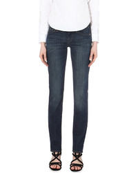 7 For All Mankind Straight Mid Rise Jeans