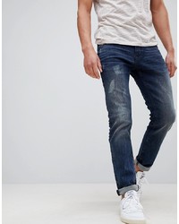 Tom Tailor Super Slim Jeans With Distressing