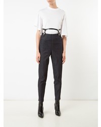 Toga Suspenders Tapered Jeans