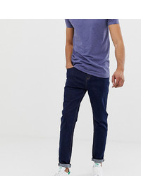 ASOS DESIGN Tall Tapered Jeans In Indigo