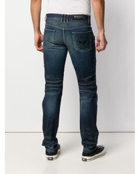 Balmain Tapered Biker Jeans