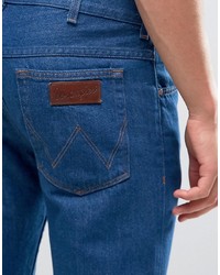 Wrangler Tapered Jeans In Rinse Wash