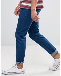 Wrangler Tapered Jeans In Rinse Wash